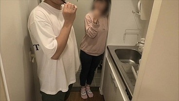【同棲開始して1日目の素人カップル】同棲カップルの夜のSEXルーティン。