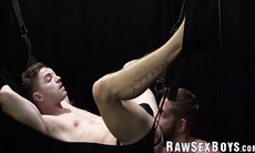 Johnny Ford is rock hard while plowing his adorable bottom lover Tom Bentley