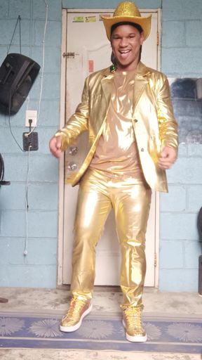 Classic Gold Gold Suit