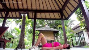 Outdoor Booty Workout in My Tightest Hot Suit