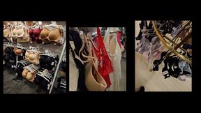 ASMR BRA SAFARI w Some Sneezes while in the Lingerie Dept
