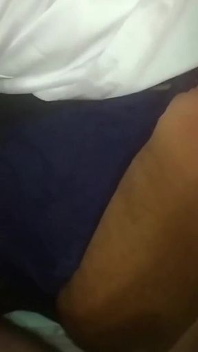 Enjoying my new sex toy until he cums in my mouth.