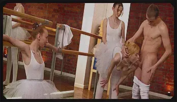 Sensual Ballet Class Orgy with Aspiring Ballerinas