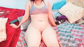 Desi StepMom Roleplay On Video Call With Hindi Audio