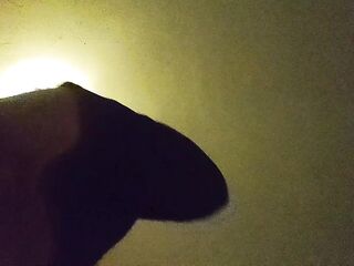 Crossdresser sits on your face pov