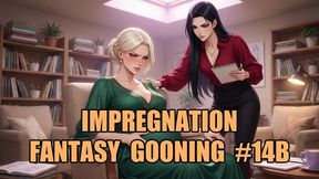 Impregnation Fantasy Gooning #14B: Fertility Goddess Breeding Trance (Animated)