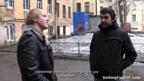 ”Russian cutie got her teen muff plowed”