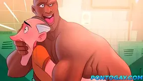 Well–Endowed Men Engage in Hot Orgies in Locker Rooms & Public Bathrooms