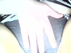 Gothic BBW Pussy Play with Sex Toy