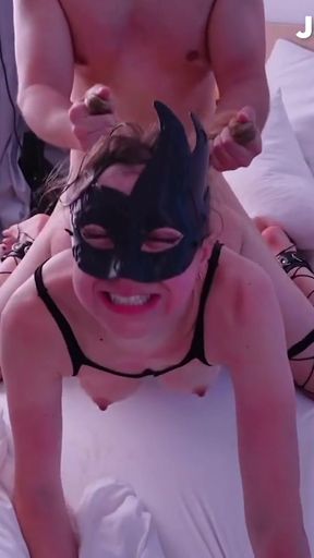 Iconic moment from &quot;Janemasqueradeporn in sheer lingerie takes him deep and sloppy - on Stripchat&quot;