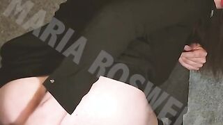 Maria Roswell - Ultra-Kinky Trans Smoking and Have Fun with Fuck Stick