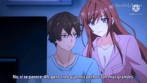 Hermanastros cari&ntilde_osos se dan amor