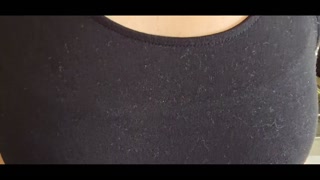 Little slutty strip before morning walk