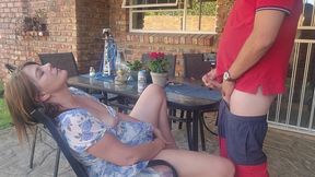 Outdoor Mutual Masturbation with My Friends Wife