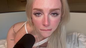 Blonde Freckles Remi Reagan's ASMR Blowjob & Riding
