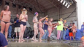 Huge Amateur Wet T Contest At Abate Of Iowa 2016 - NebraskaCoeds