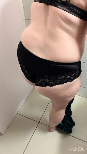 showering, playing, shaving