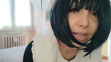 the maid you've always dreamed of doesn't just clean, and SPOILER sucks you off