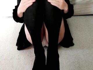 Cute Crossdresser Honoka Likes Kinky Nasty Things.