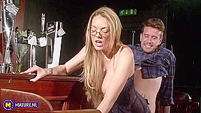 When You Come At This Clubhouse Milf Barista Stacey Saran Makes Sure That You Really Come Here