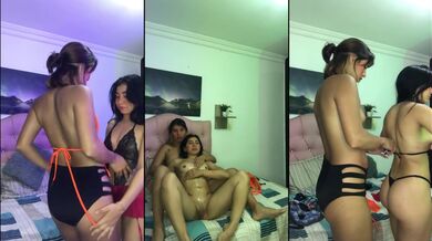 Teen fingering her tight pussy until perfect orgasm compilation