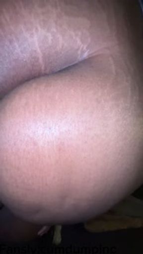 Somebody big booty girlfriend slutted out(cream pie)