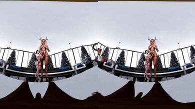 dreamvrx giantess unleashed in fiery threesome