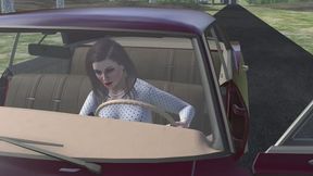 1967 Chevrolet Impala Cranking Template - Paige in Pantyhose 1080p