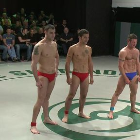 Spencer reed &amp; dj vs patrick rouge &amp; dean tucker  the live audience match