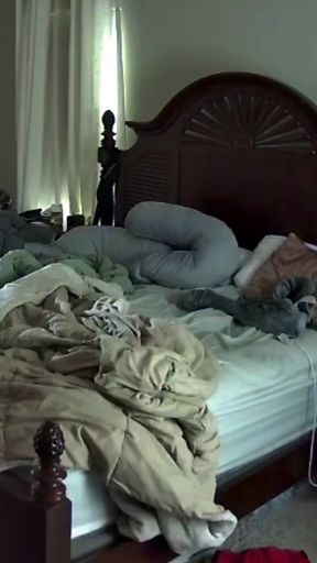 MILF caught fucking herself with giant BWC dildo   Clip 1