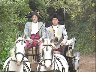 2 Lewd Whore Had a Competition to Suck a Large Ramrod and Whoever Won Would Get Afuck as a Prize