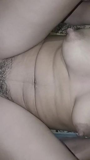 Unforgettable moment from &quot;My horny wife Shalini seduced and riding dick in her periods in night time&quot;
