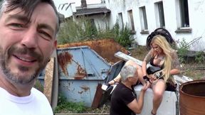 She goes crazy for mature cock it is her  perverse desire!