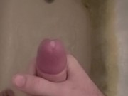 Late night shower quickie