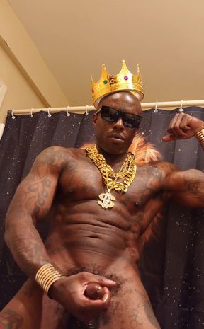 Big Black Hairy Cock Worship Hallelujah Johnson (King Of The Jungle) Tall Dark Chocolate Muscles Tattoos Hairy BBC Hallelujah