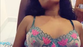 Sri Lankan Couple Tantra Chair Session