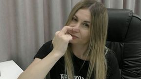 I love seeing your big boogers in your nose WMV FULL HD 1080p