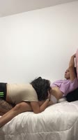 Nyny_hott's Steamy Solo: Dripping Wet Ebony Lesbiana Masturbates