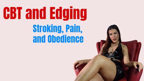 CBT and Edging: Stroking, Pain, and Obedience