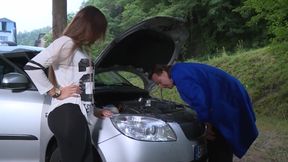 German Outdoor Sex and Blowjob Compilation