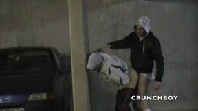 54 fucked by french badboy in public parking