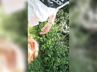 Amature hot milf cucked and drilled by bwc outdoors creampied during the time that the neighbors watch.