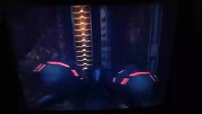 Barely legal teen gets a quickie from an alien