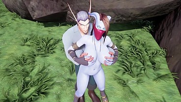 Elf fucking a draenei girl in the land of Azeroth - Warcraft porn parody