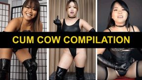 CUM COW COMPILATION feat AstroDomina (HD MP4)