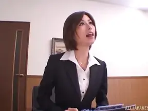 Akira Ashihara Gets Seduced & Fucked Hard By Boss In Boardroom
