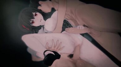 Mature Cosplay POV Double Pussy Gushing Cream