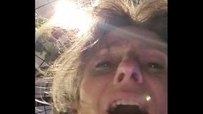 Real blonde MILF enjoys pounded and cums hard in POV