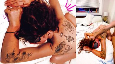 Yes Daddy Please! Blindfolded Big Booty Redhead Takes Hard Spanking, Slaps & Candle Wax – Passionate & Covered in Marks P3