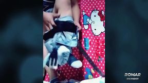 Horny Daddy Releases His Juice